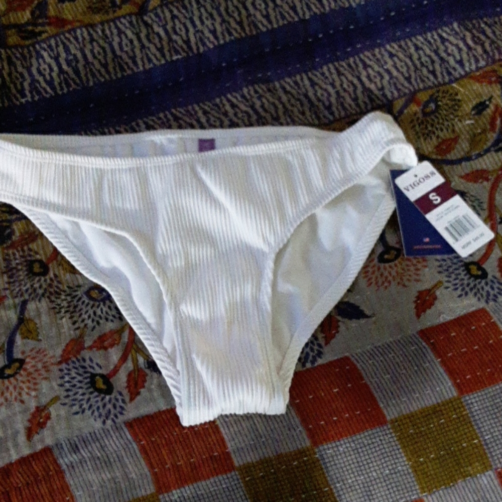 NWT White swim suit bottom